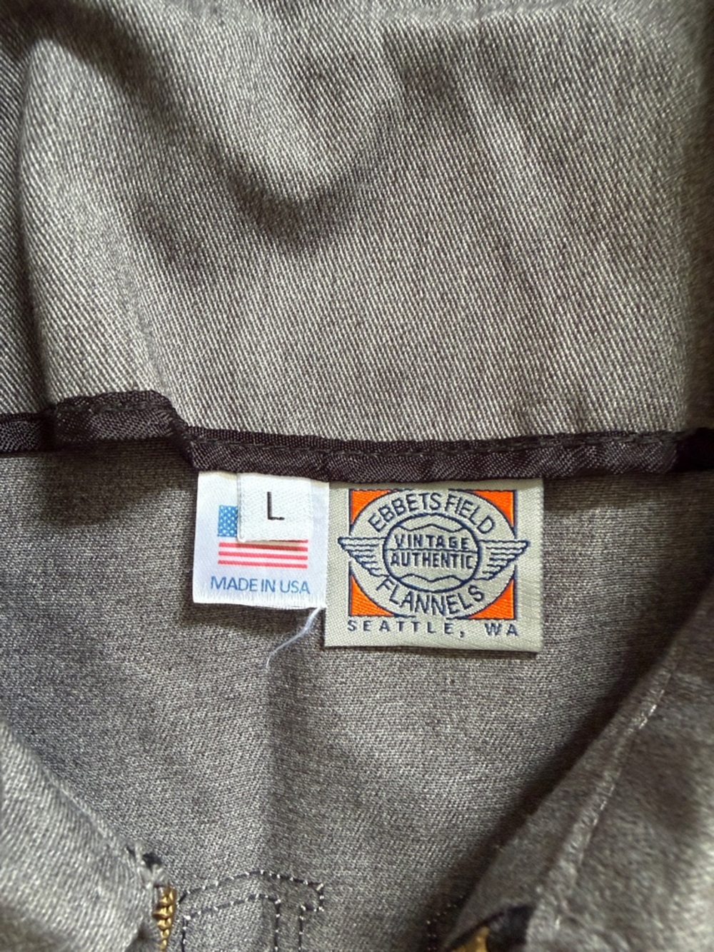 Ebbets Field Gray Jacket - Picture 2 of 9